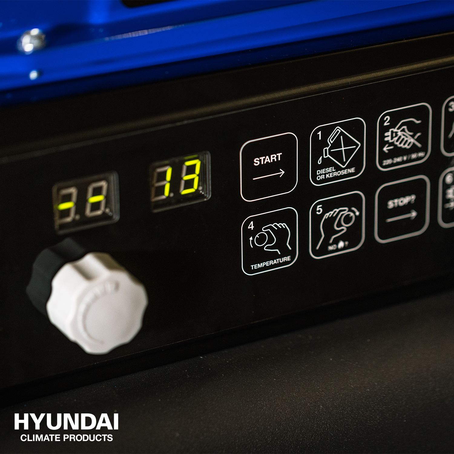 Hyundai warmtekanon diesel 50 kW