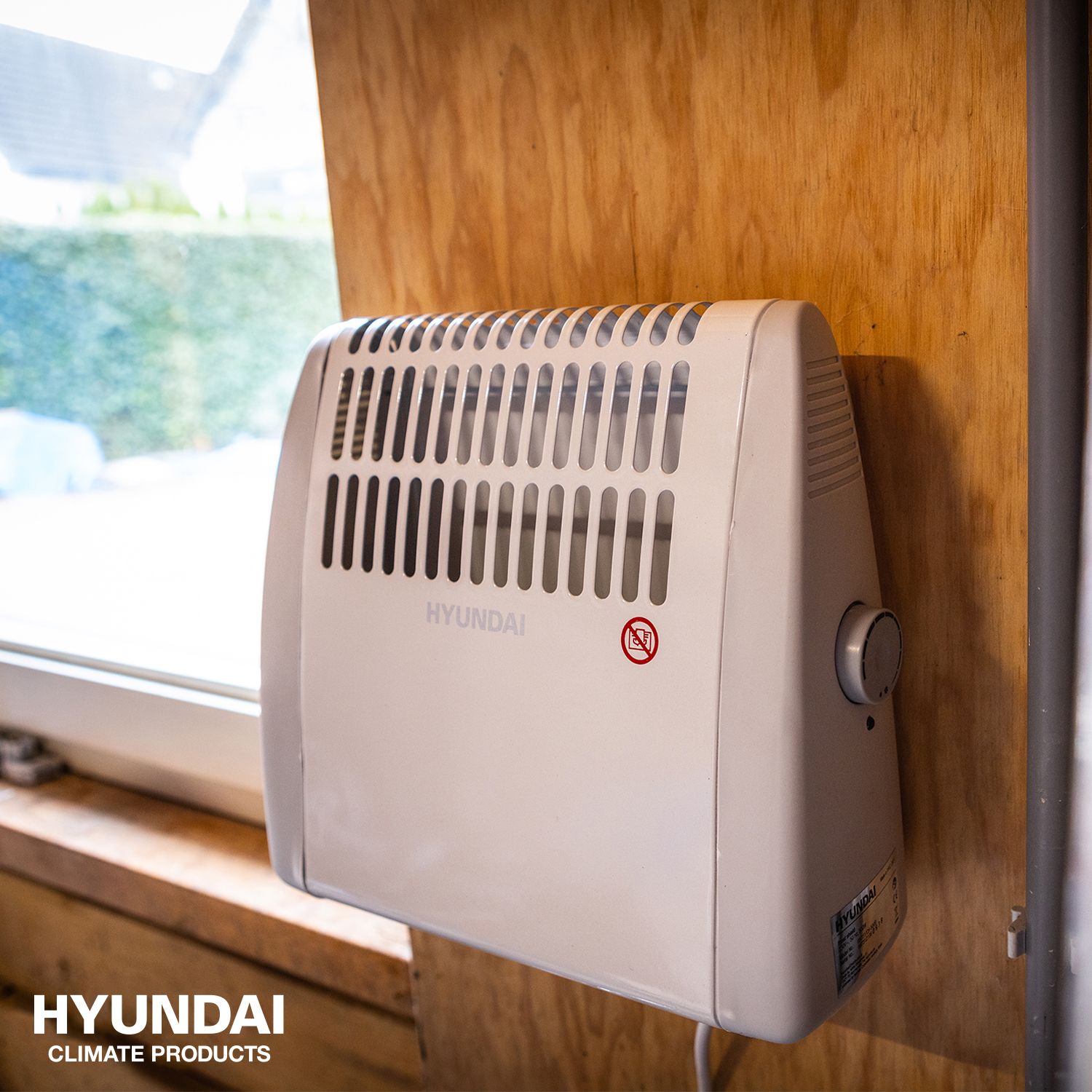 Zonsverduistering romantisch correct Hyundai vorstbeschermer 500W - Elektrische kachel met thermostaat -  Verwarming met wandmontage | 68731